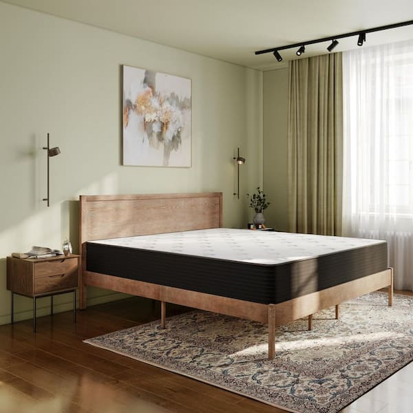 Carnegy Avenue Dream King Medium-Firm Hybrid 12 in. Bed-in-a-Box Mattress Cooling Foam and Pocket Spring Twin