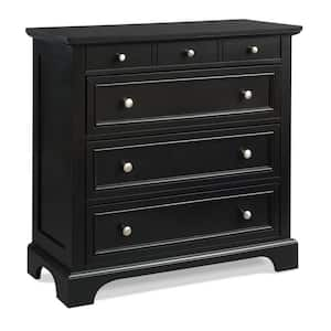 Bedford 4-Drawer Black Chest