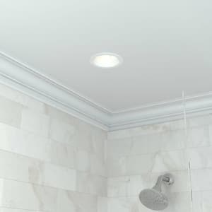 4 in. White Shower Recessed Lighting Trim (6-Pack)