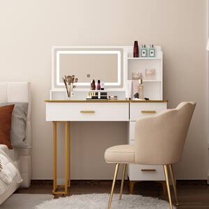 Makeup Vanity - Makeup Vanities - Bedroom Furniture - The Home Depot