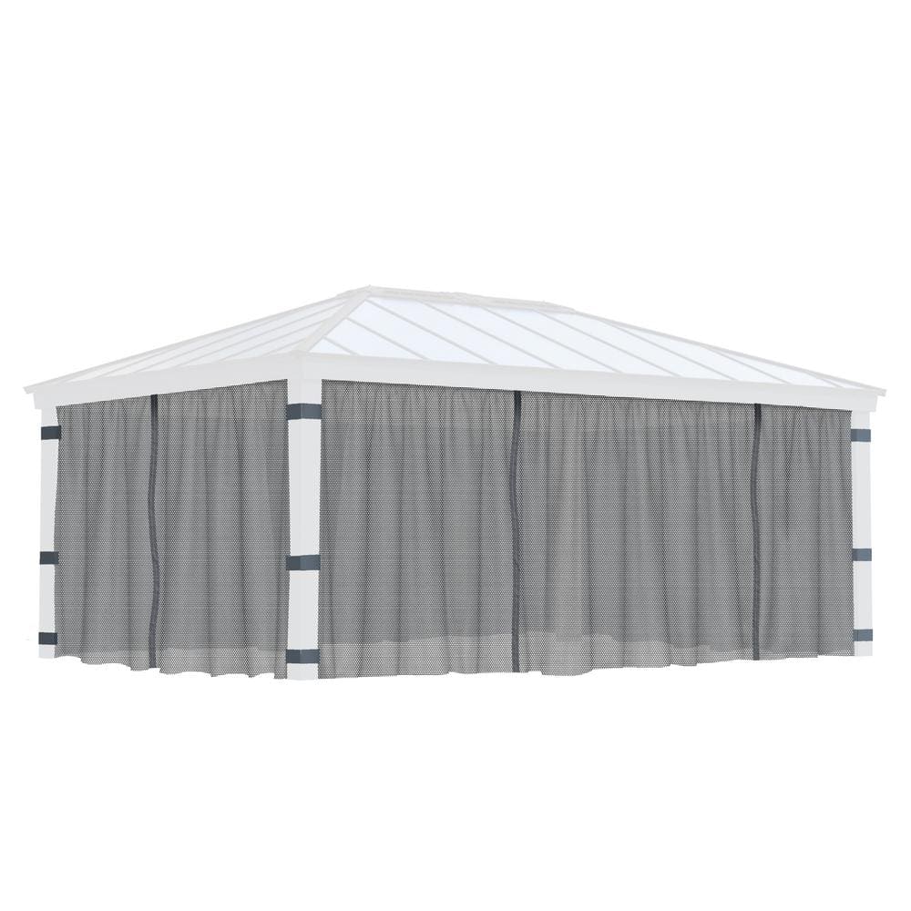 CANOPIA by PALRAM Netting Set for Dallas 14 ft. x 20 ft. Outdoor Gazebo