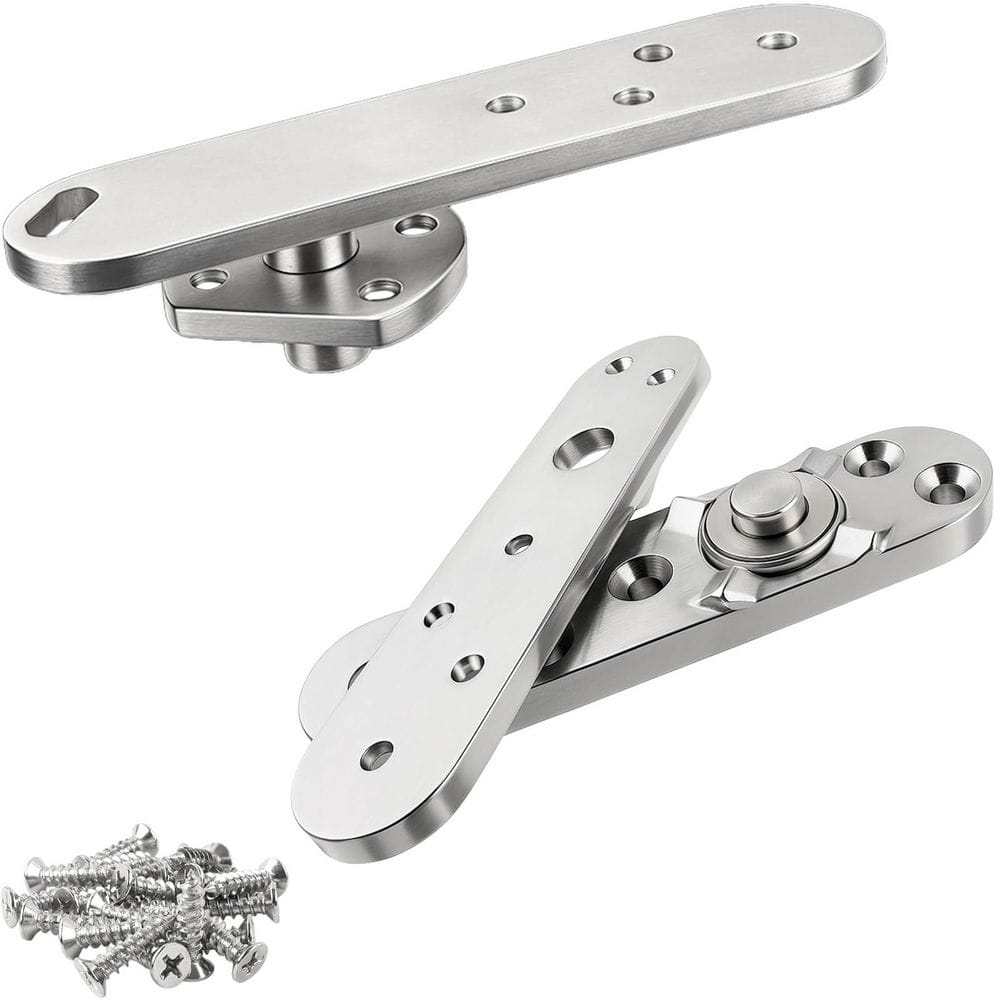 Numhew Pivot Hinge Hold Open Hidden Door Hinge, 1100 lb. Load