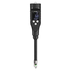 2-IN-1 Soil pH Meter Digital Tester with Stainless Steel Electrode LCD Display and Easy Calibration for Hydroponics