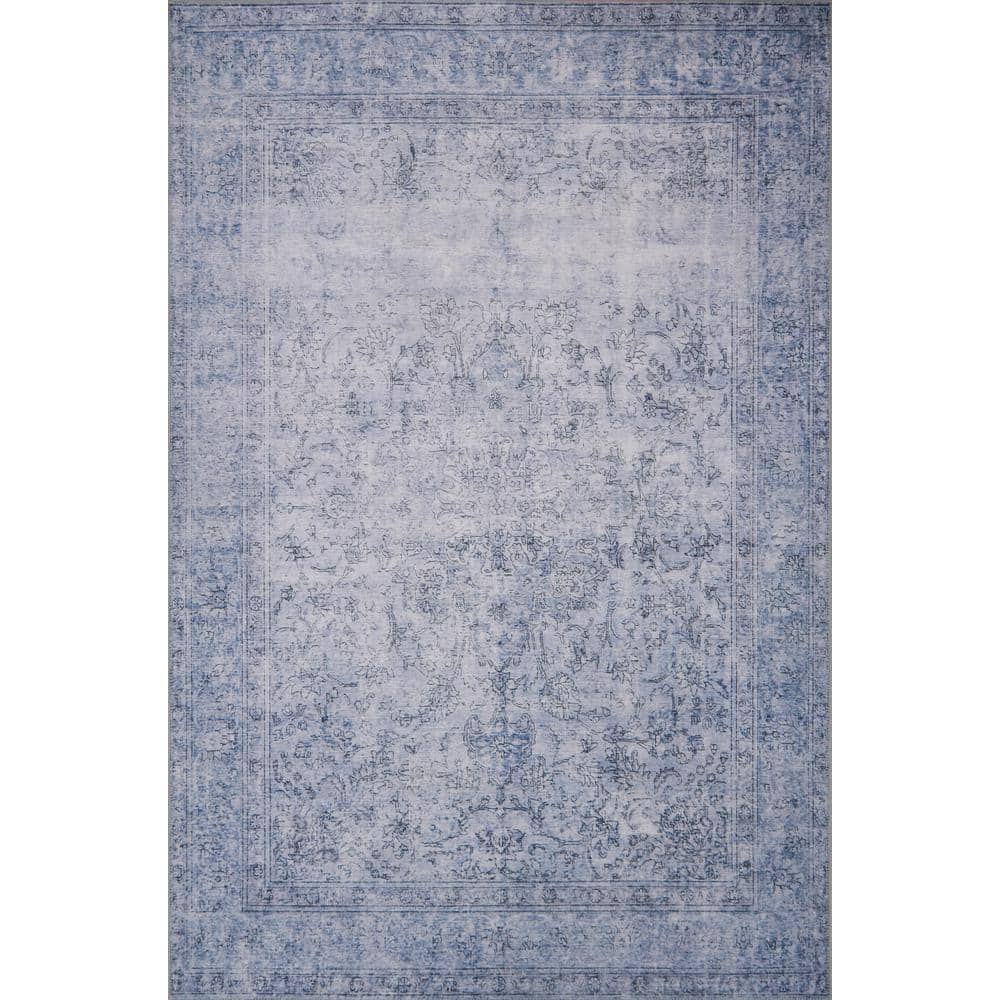 Loren Slate 2 ft. 6 in. x 7 ft. 6 in. Distressed Bohemian Printed Runner Rug price history on PriceWatchPro
