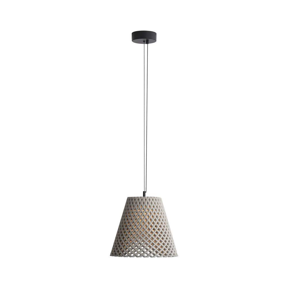 Clarus 15-Watt 1 Light Grey Cement Integrated LED Pendant Light with Grey Cement Shade price history on PriceWatchPro