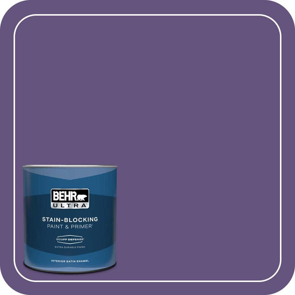 1 qt. #S-G-650 Berry Syrup Extra Durable Satin Enamel Interior Paint & Primer price history on PriceWatchPro
