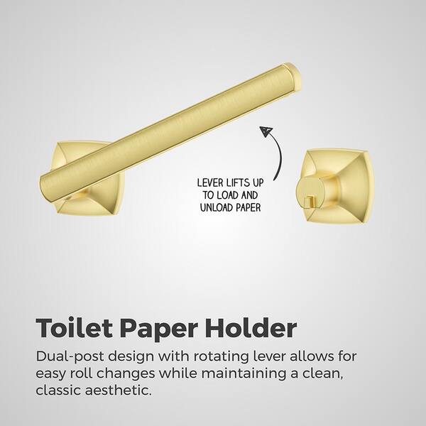 Reviews for Pfister Vaneri Wall Mount Double Post Toilet Paper
