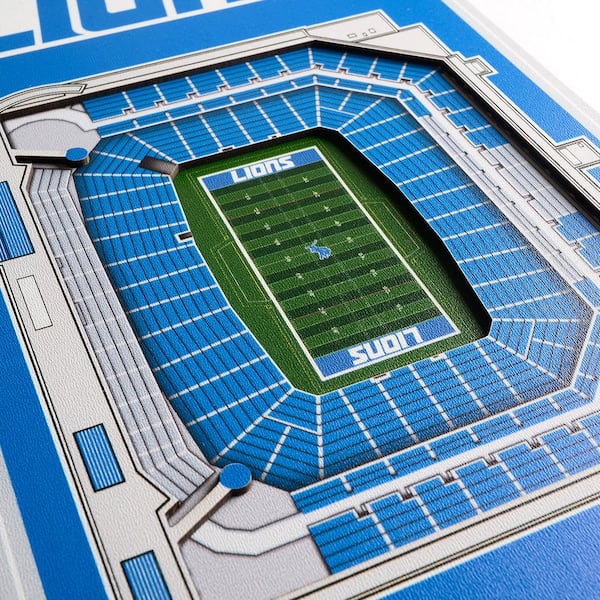 YouTheFan 954132 6 x 19 in. NFL Philadelphia Eagles 3D Stadium Banner - Lincoln Financial Field
