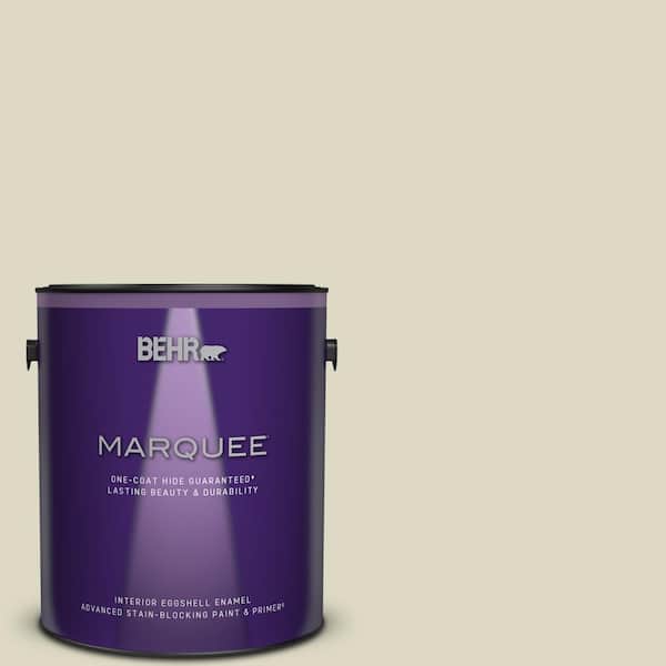 BEHR MARQUEE 1 gal. Home Decorators Collection #HDC-WR15-1 Zero Degrees Eggshell Enamel Interior Paint & Primer