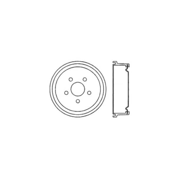 Centric Parts Brake Drum