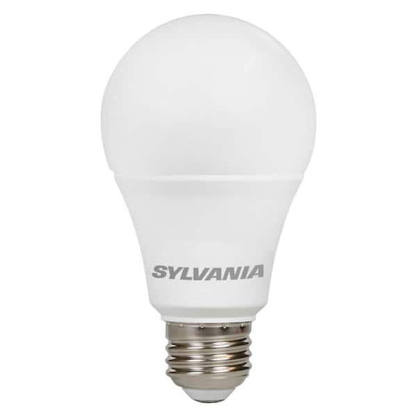Mysterie schakelaar magnifiek Sylvania 14-Watt (100-Watt Equivalent) A19 LED Light Bulb in 2700K Soft  White Color Temperature (4-Pack)-78101 - The Home Depot