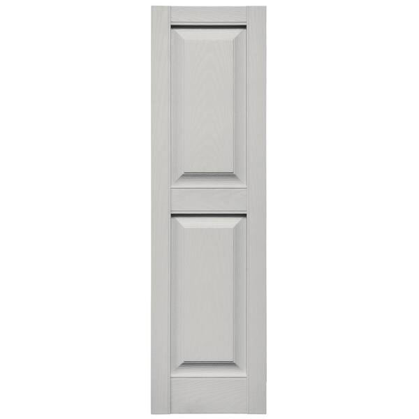 Builders Edge 14.75 in. x 71 in. Raised Panel Vinyl