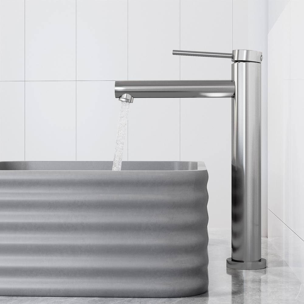 Jewel 11" Chrome Single Handle Vessel Bathroom Faucet
