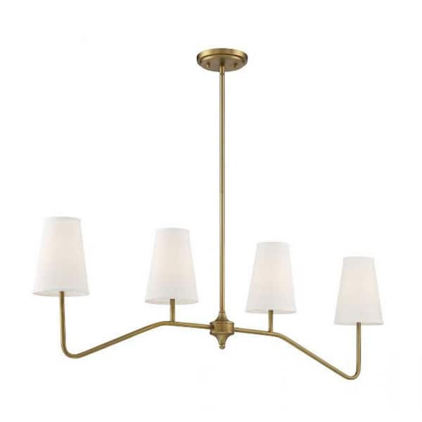 Seguin Small Brass Chandelier Light + Reviews