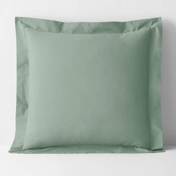 The Company Store Company Cotton Thyme Cotton Percale Euro Sham