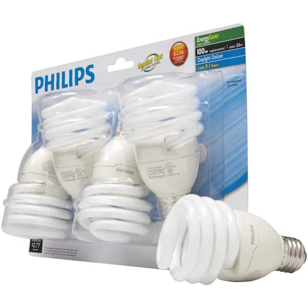 -New 6pk Luma 13W Fluorescent Light Bulb 2700K GU24 Base CFL 60W ENERGY SAVER 