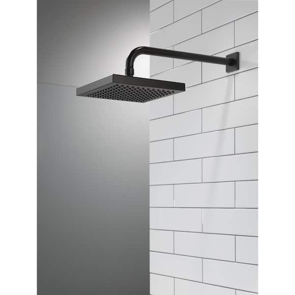 Mondella Matte Black Rumba Shower Shelf