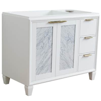 42 Inch Vanities Bathroom Without Tops The Home Depot 42 Inch Vanities Bathroom, 42 Inch Wide Bathroom Vanity Without Top