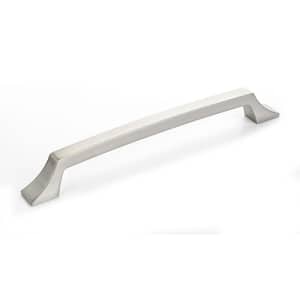 Rosemere Collection 7 9/16 in. (192 mm) Brushed Nickel Transitional Rectangular Cabinet Bar Pull