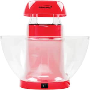 1200-Watt 196 oz. Red Hot-Air Popcorn Machine