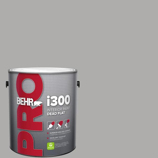 1 gal. #HDC-NT-27A Soft Pebble Dead Flat Interior Paint