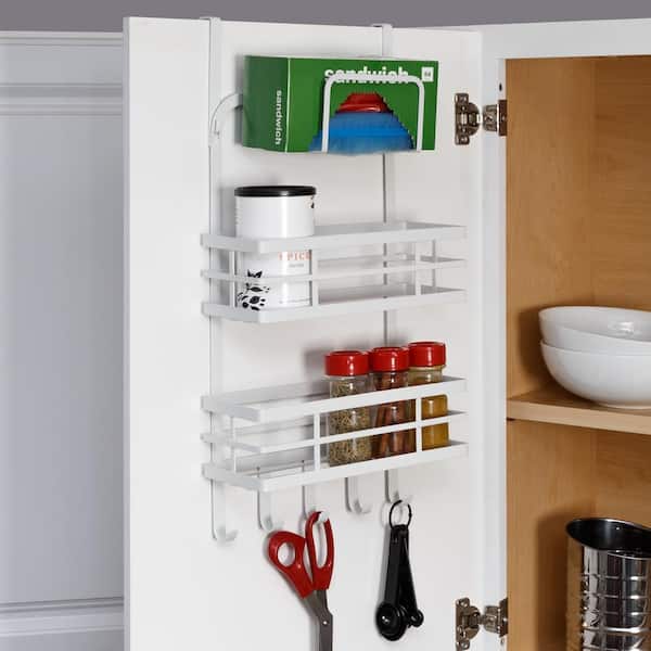 Storage Racks Cabinet Hook Cup Holder with 6 Hooks Double Row Hanging Hook  for Kitchen Spoon Coffee Cup Organizer Clothes Shelf - China Storage Racks,  Towel Shelf