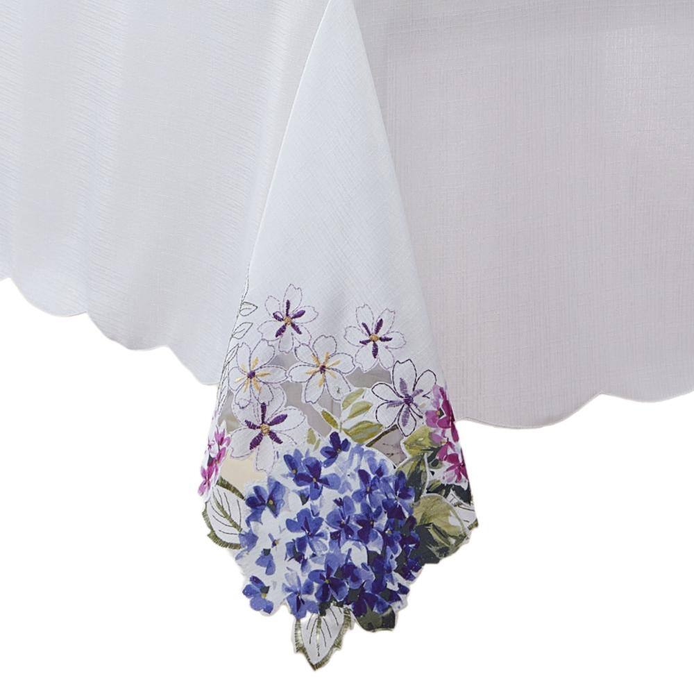 "Spring Hydrangea Cutwork Tablecloth, Multicolor - 52""W x 52""L Square" price history on PriceWatchPro