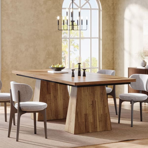 ハチ　　テーブル Tribesigns Dining Table, 70.9