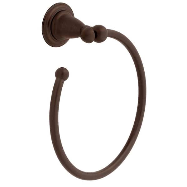 Delta Cassidy Open Towel Ring In Champagne Bronze Hardware, 57% OFF