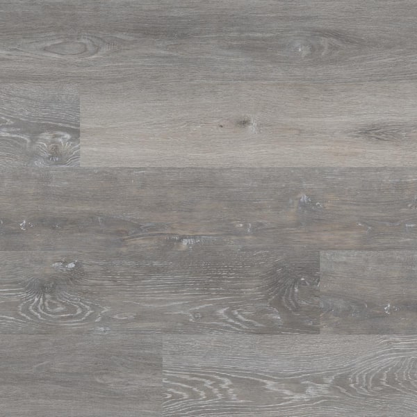 Dove Oak 20 MIL x 7 in. W x 48 in. L Waterproof Rigid Core Click Lock Luxury Vinyl Plank Flooring (23.8 sq. ft./case)