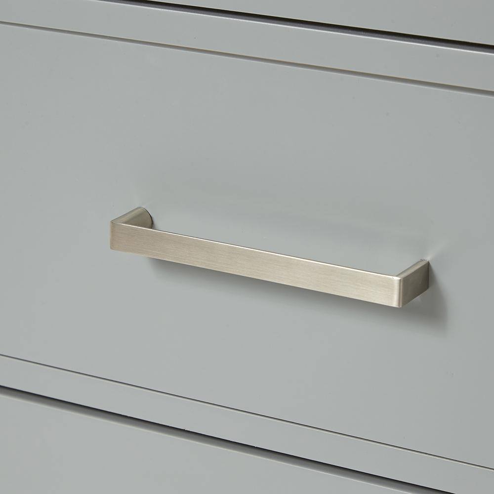 Bristol 48" Grey Solid Wood Freestanding Vanity Cabinet