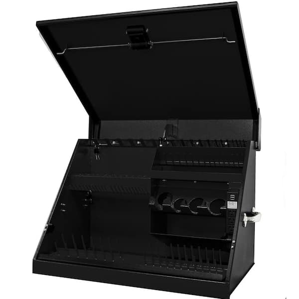 Extreme Tools 30 in. 0-Drawer Portable Workstation Top Chest in Textured Black