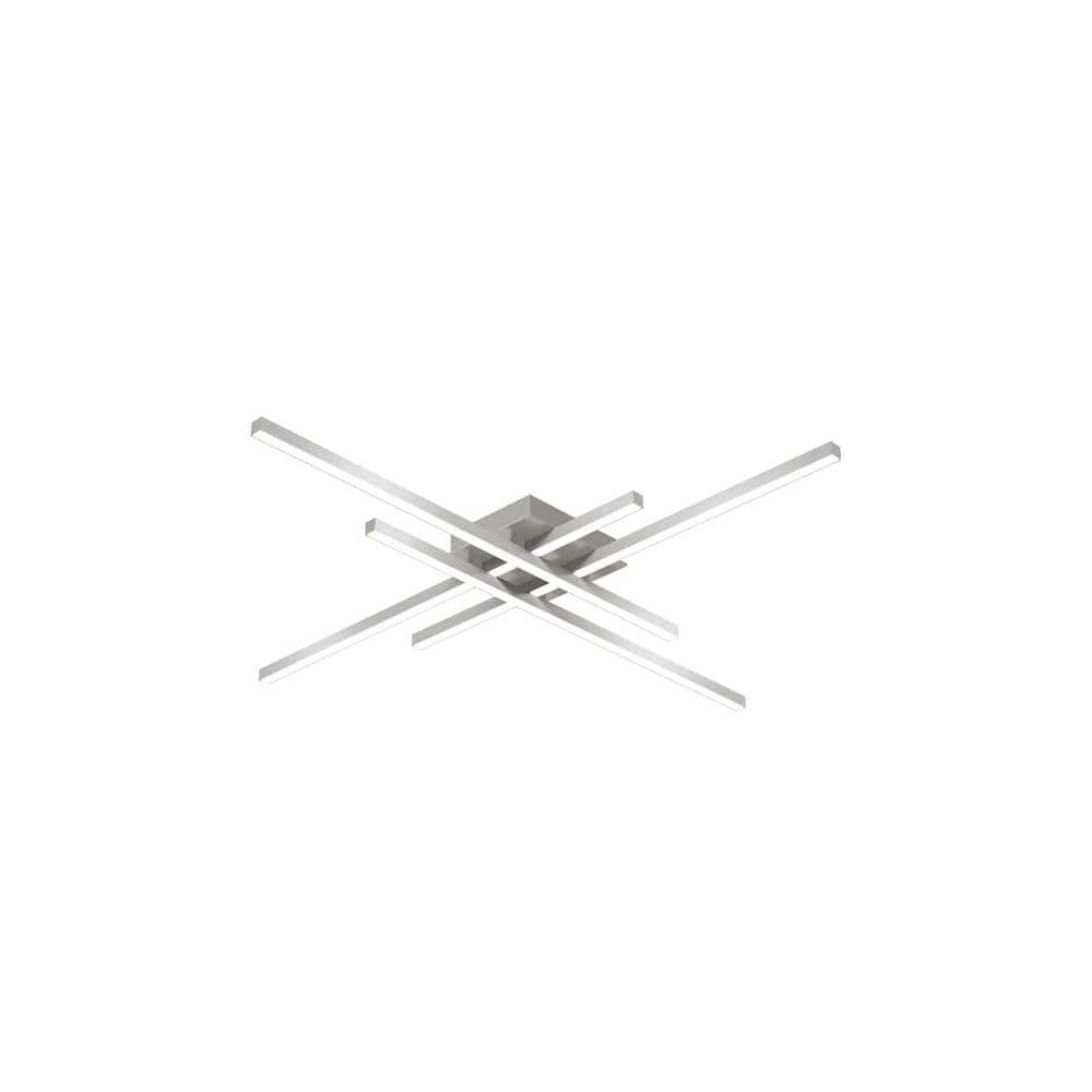 Vega 31.25'' Brushed Nickel LED Flush Mount Light