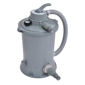 Clean Plus 1000 GPH Sand Filter Pump for Pools & Spas (2-Pack)