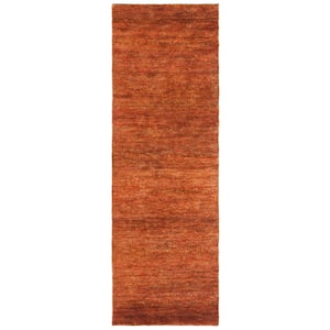 Safavieh Bohemian Collection BOH211C Hand-Knotted Jute Accent Rug 2' x 3' Rust 