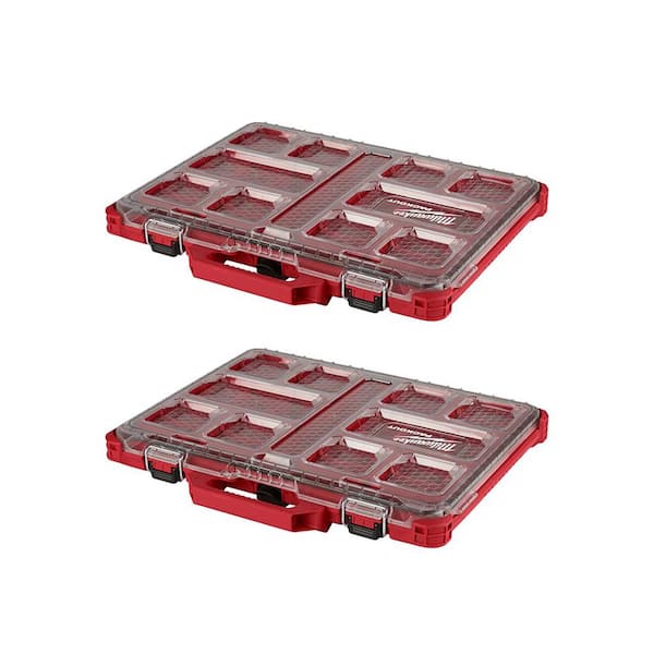 Milwaukee PACKOUT 11-Compartment Low-Profile Small Parts Organizer