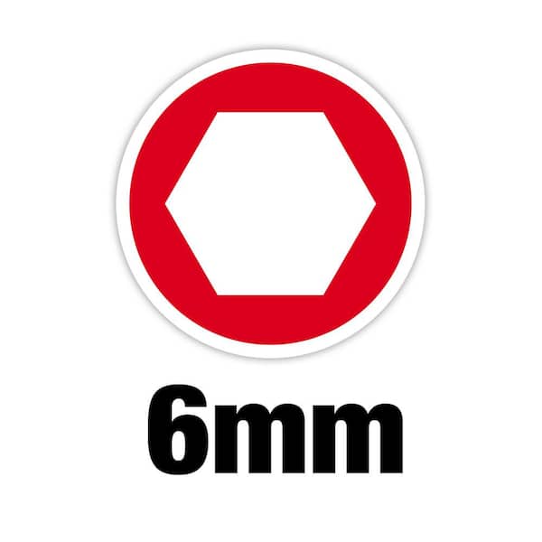 6 mm HollowCore Nut Driver