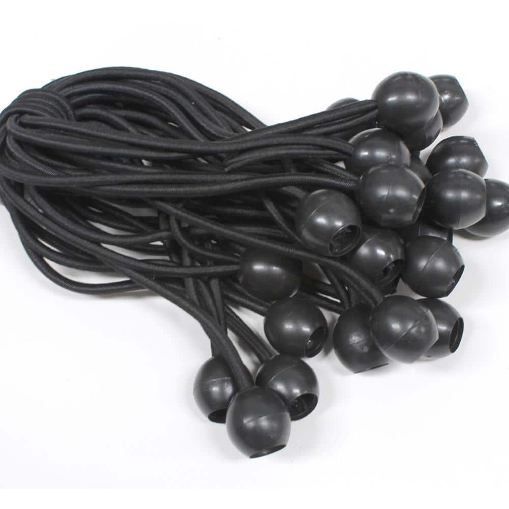 UPC 753216000042 product image for 4 in. Black Ball Bungees (25-Pack) | upcitemdb.com