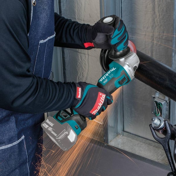 Brushless Cordless 4‑1/2” / 5 Cut‑Off / Angle Grinder with Battery for  Makita