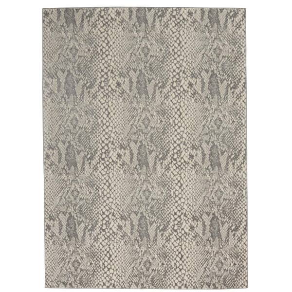 Crate & Barrel Orissa Neutral 5' x 8' Handmade 100% Wool Area Rugs & Carpet 
