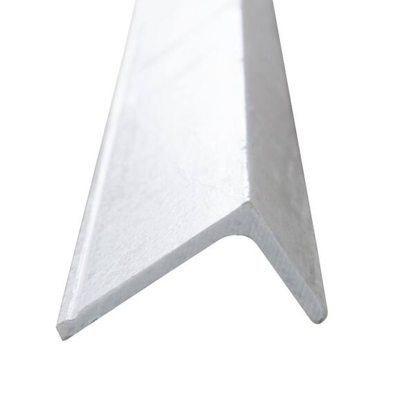 36 in. x 1-3/5 in. x 1/8 in. Composite FRP Angle Steel Fence Post For Corner Line (4-pack)