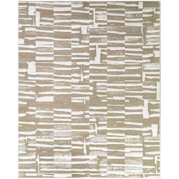 Balta US Martine Tan 7 ft. 10 in. x 10 ft. Abstract Area Rug C2002860 ...