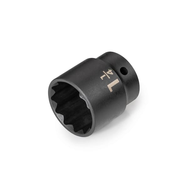 TEKTON 1/2 in. Drive x 1-1/4 in. 12-Point Impact Socket