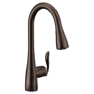Arbor Single-Handle Smart Touchless Pull Down Sprayer Kitchen Faucet with Voice Control and Power Boost in Rubbed Bronze