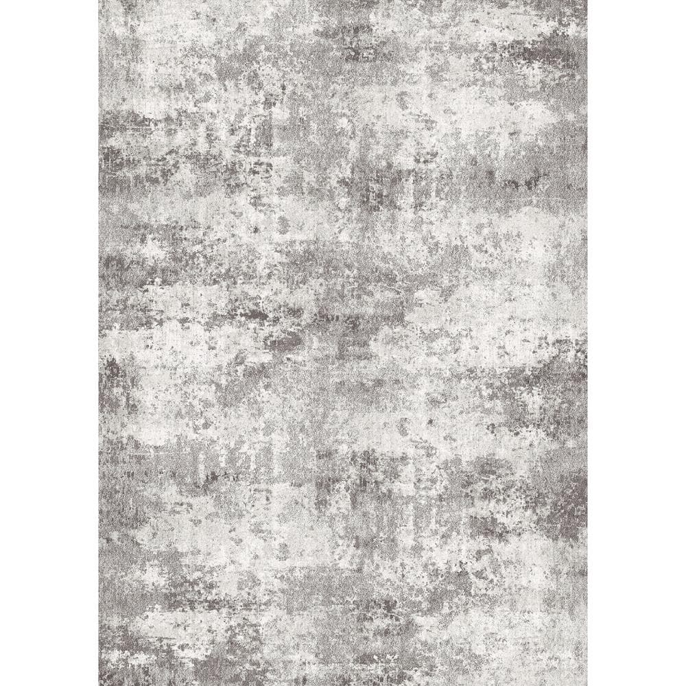 Morning Gray 4 ft. x 6 ft. Modern Abstract Area Rug price history on PriceWatchPro