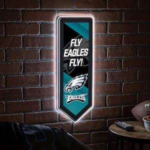 Philadelphia Eagles Pennant 9 in. x 23 in. Plug-in LED Lighted Sign