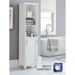 Under Sink Storage Cabinet 23.6 in. W x 11.4 in. D x 23.6 in. H Bathroom  Storage Wall Cabinet in Blue A-CWG16B - The Home Depot