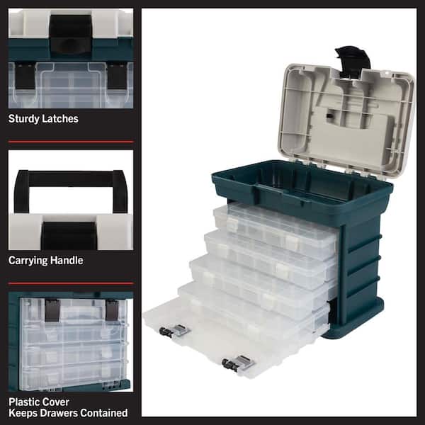 Stalwart Tool Box Organizer - Portable Parts Organizer with