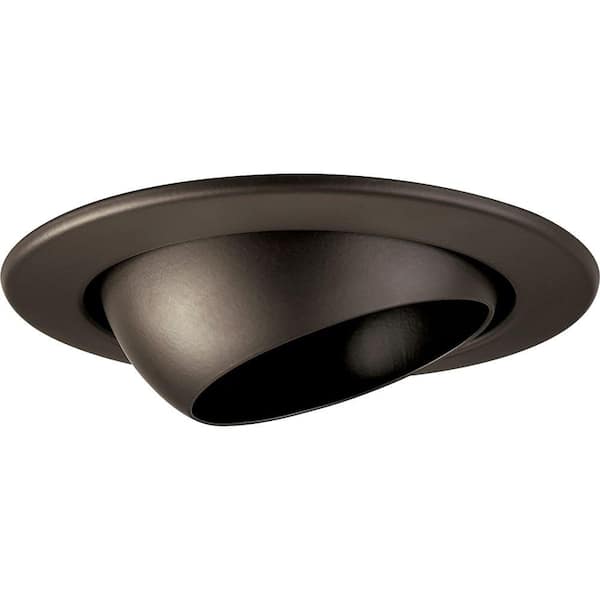 Progress Lighting 4 in. Antique Bronze Recessed Eyeball Trim