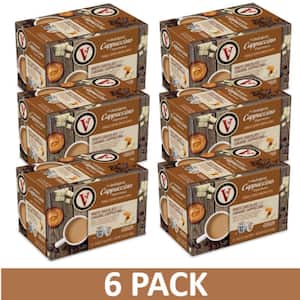 White Chocolate Caramel Flavored Cappuccino Mix Single Serve K-Cup Pods for Keurig K-Cup Brewers (72 Count) Pack of 6